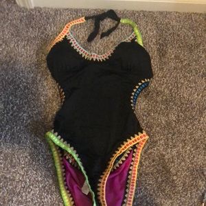 Bar III one piece bathing suit